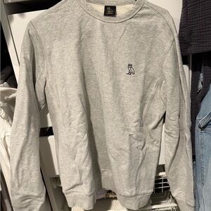 OVO Light Gray Crew Neck Sweatshirt